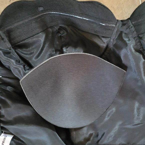 🌟 NWOT SUNSET & SPRING Black Bustier Romper Bloomingdales Size M - Picture 9 of 16